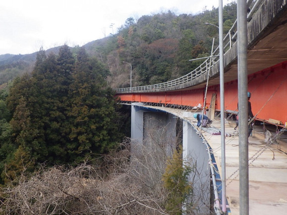 夏焼谷橋補修工事 写真01